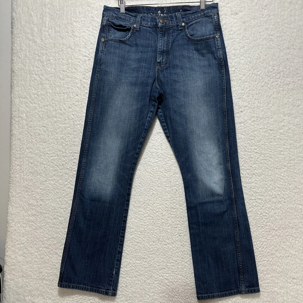 Wrangler Retro Jeans‎ 32 Regular Relaxed Boot Cut Denim 5 Pockets Belt Loops